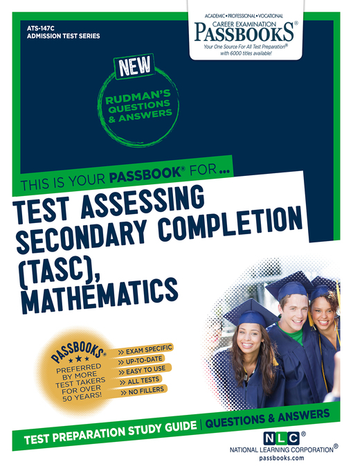 Title details for Test Assessing Secondary Completion (TASC), Mathematics by National Learning Corporation - Available